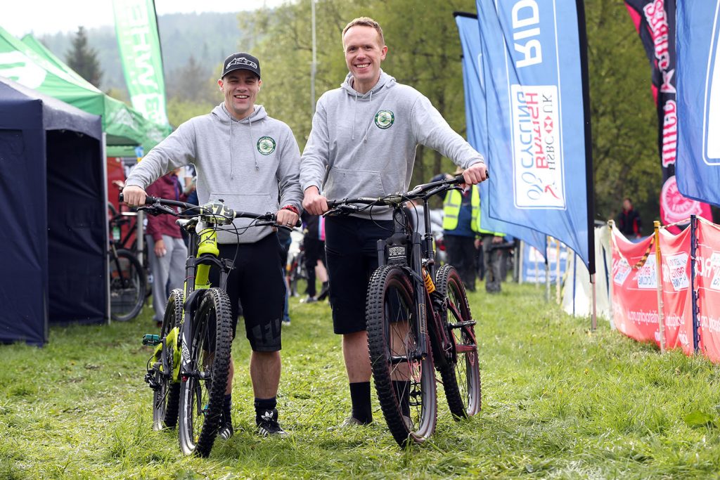 gnaas paramedic jamie walsh and doctor jeff doran cycling