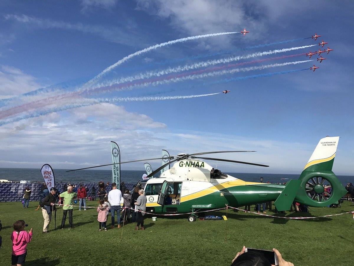 gnaas helicopter gnhaa aircraft at sunderland airshow