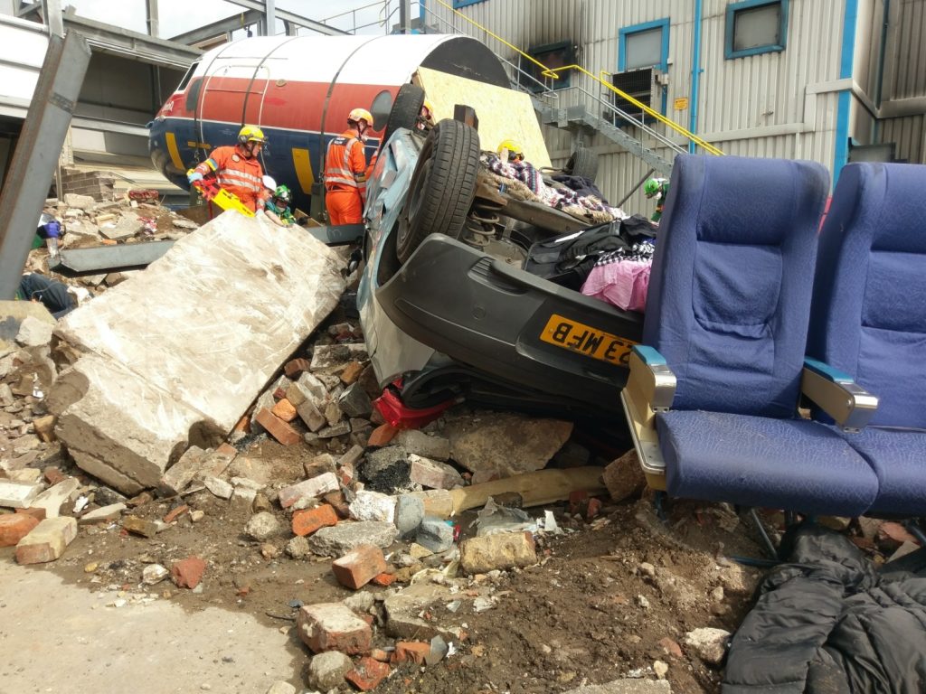 GNAAS teams on major incident exercise