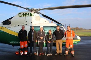 Pete Holland and the team at the Great North Air Ambulance Service