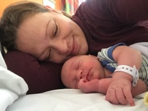 Baby Reuben was born after a Great North Air Ambulance Service rescue