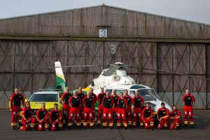 The team of the Great North Air Ambulance Service