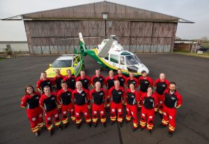 The team of the Great North Air Ambulance Service