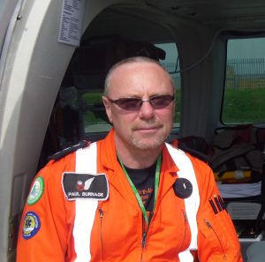 Paul Burnage, GNAAS paramedic