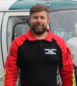 GNAAS paramedic Marcus Johnson