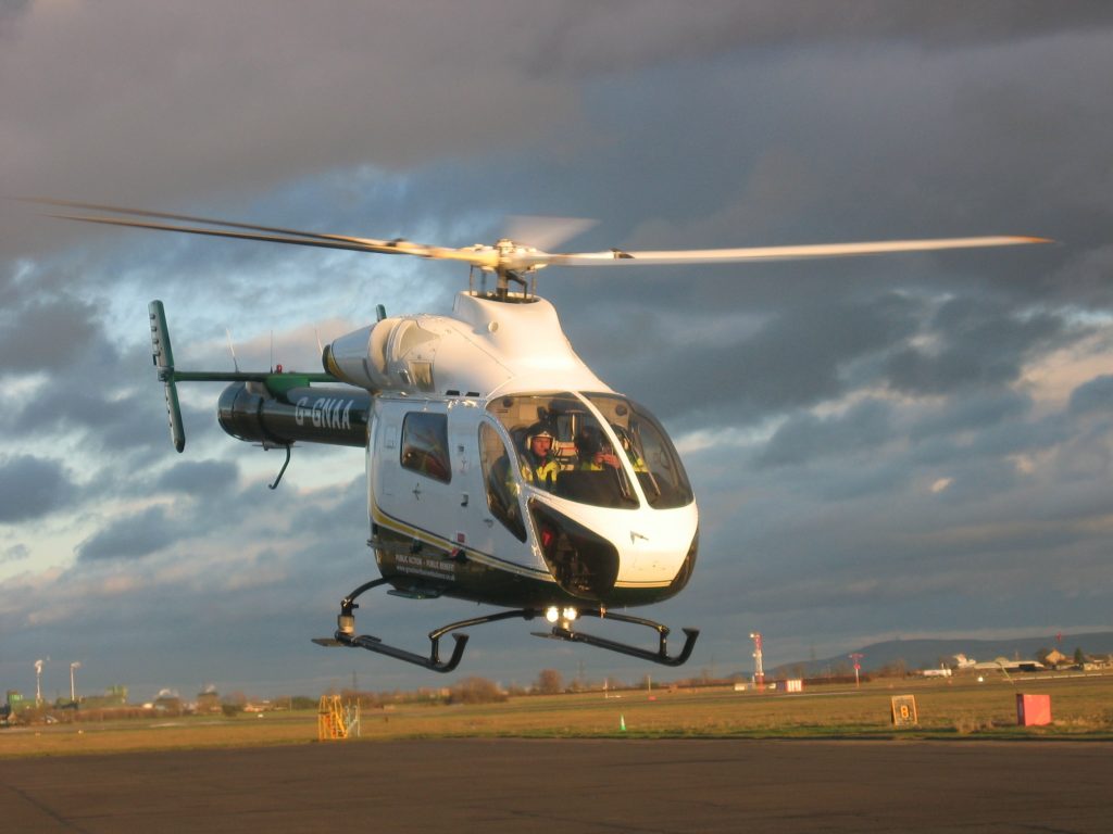 G-NAA helicopter