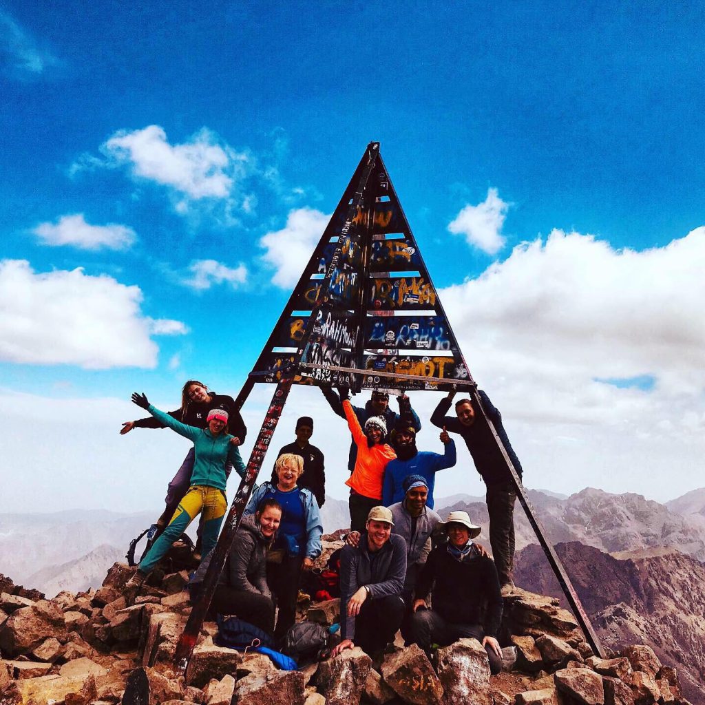 On The Summit of Toubkal