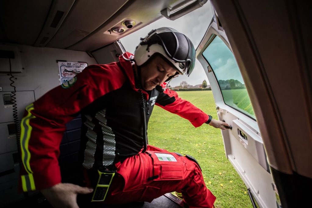 The GNAAS doctor prepares for another incident