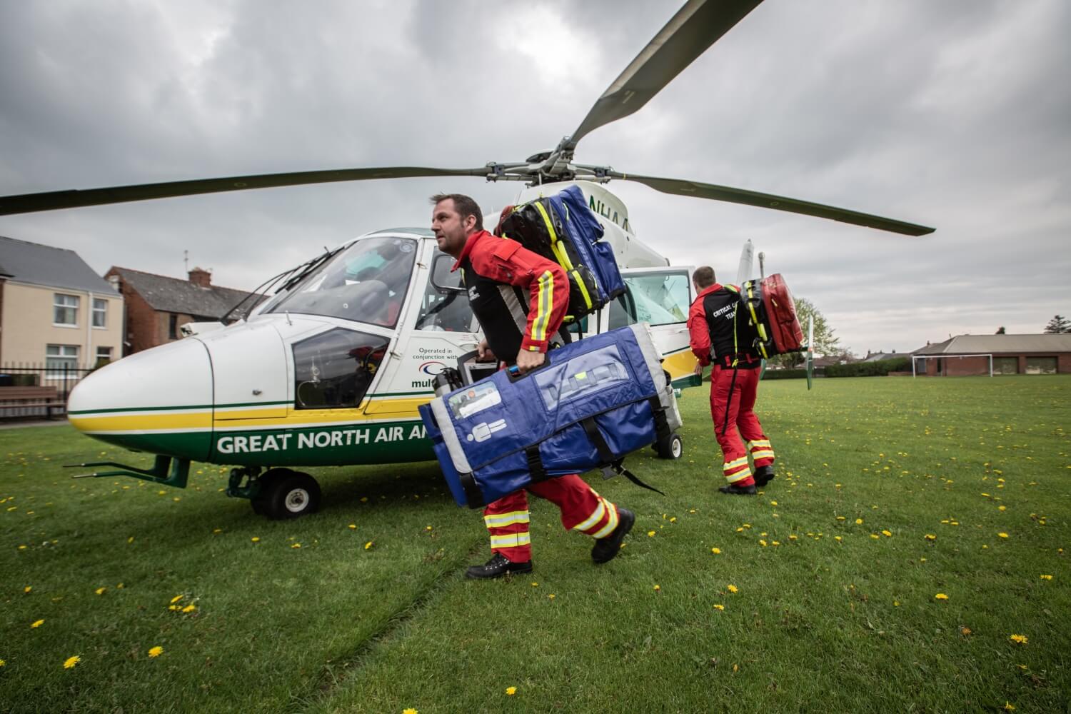 Four lives saved by open chest surgeries Great North Air Ambulance Service Four lives saved by open chest surgeries Great North Air Ambulance Service