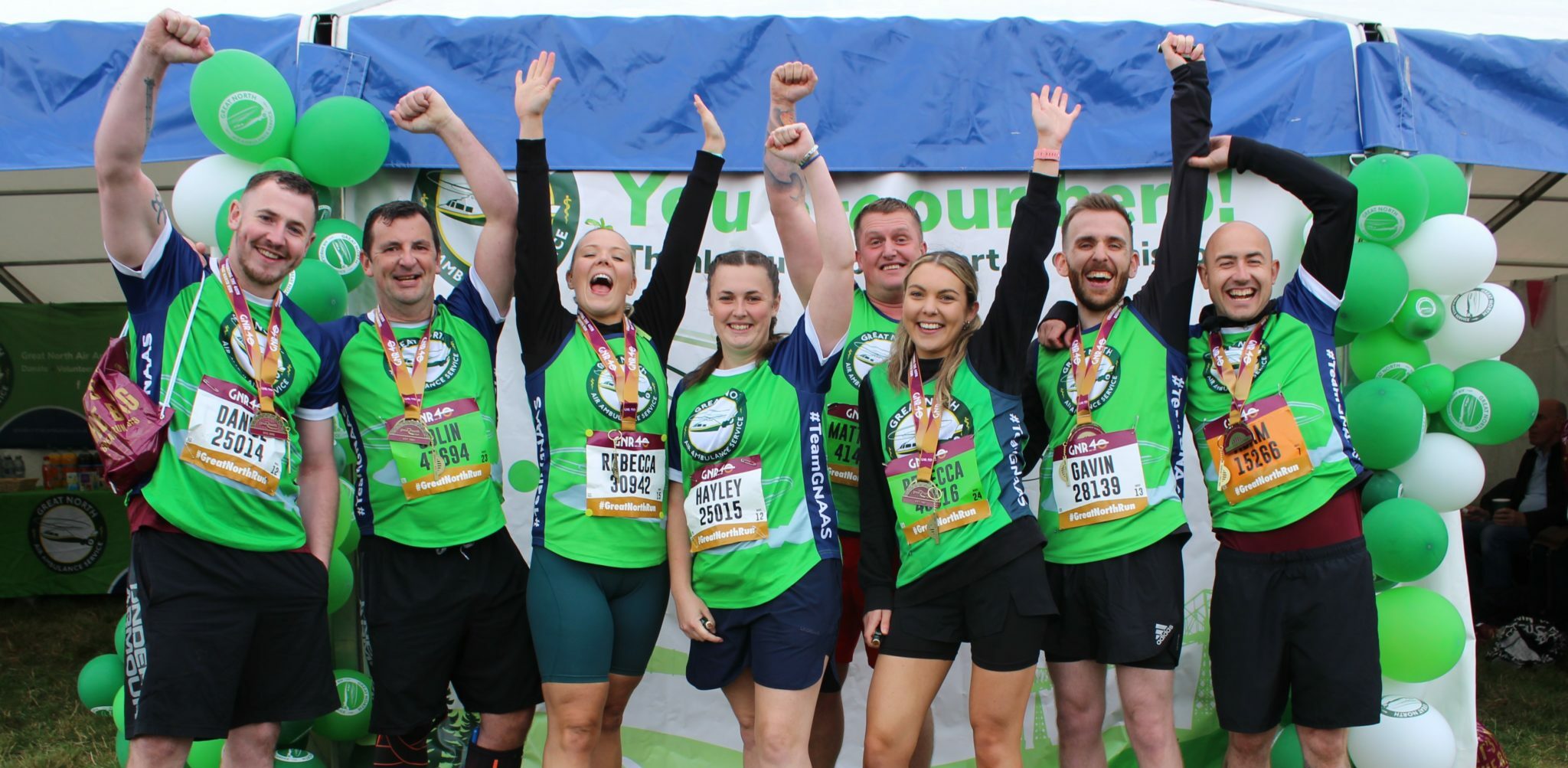 Great North Run 2025 Great North Air Ambulance Service