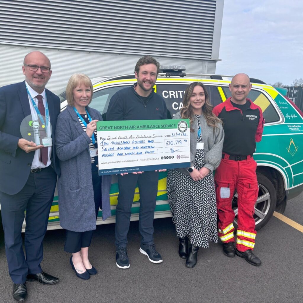 Woodlands Hospital raise more than £10,000 for GNAAS - Great North Air ...