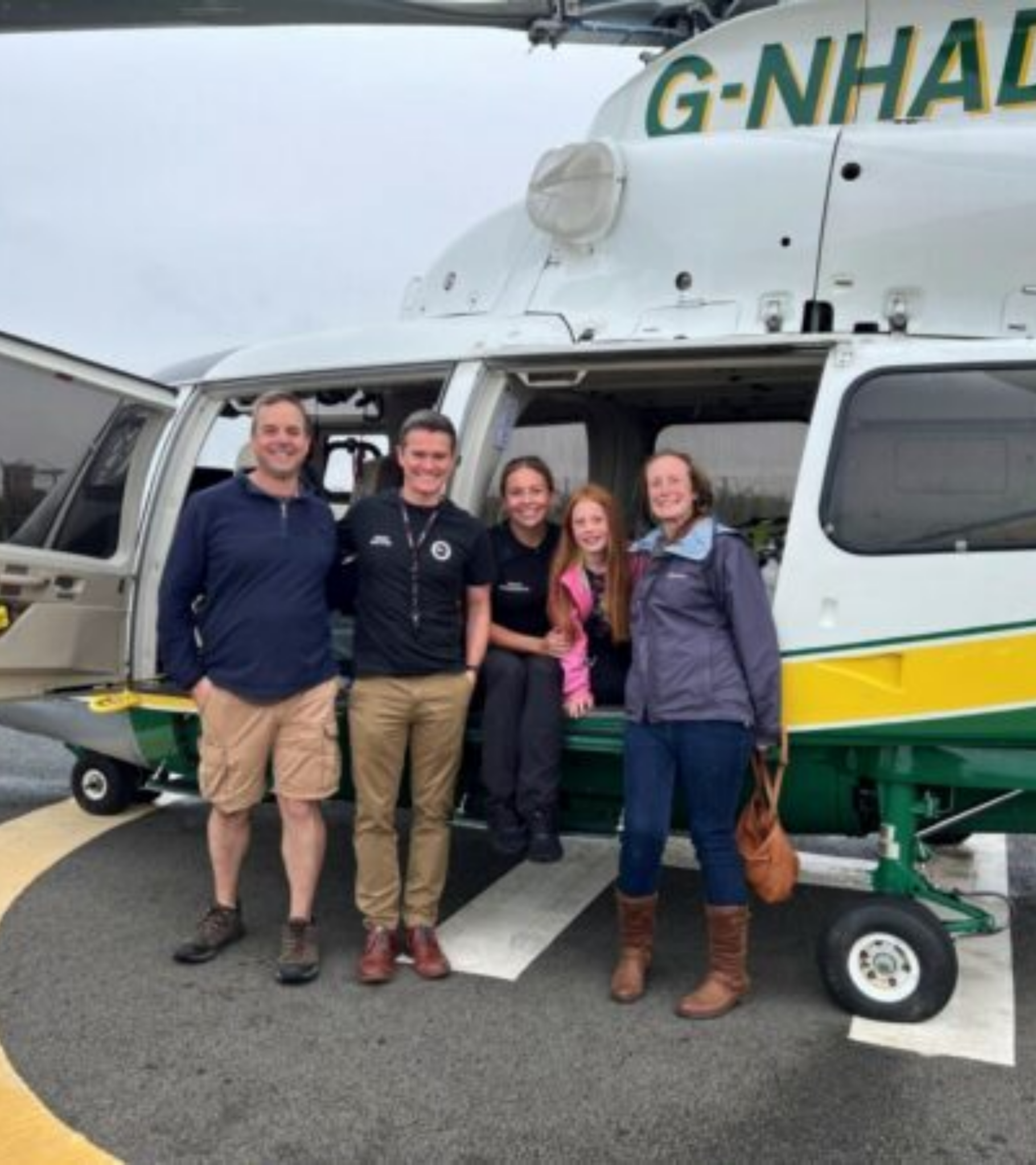 Serena with GNAAS crew